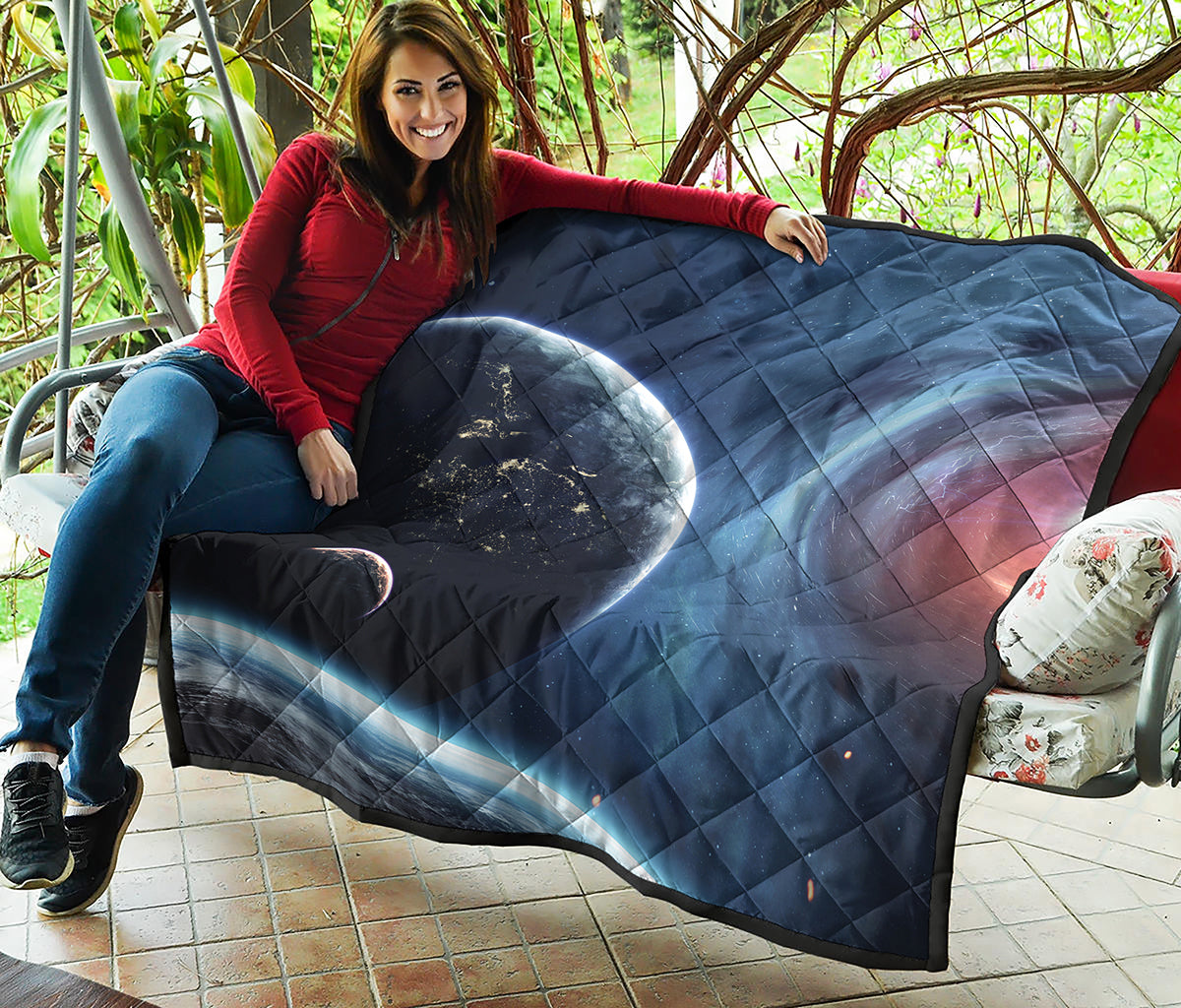 Endless Space Print Quilt