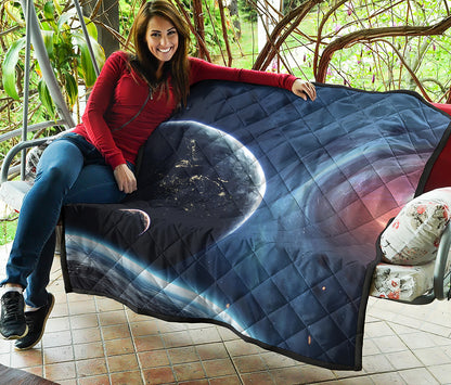 Endless Space Print Quilt