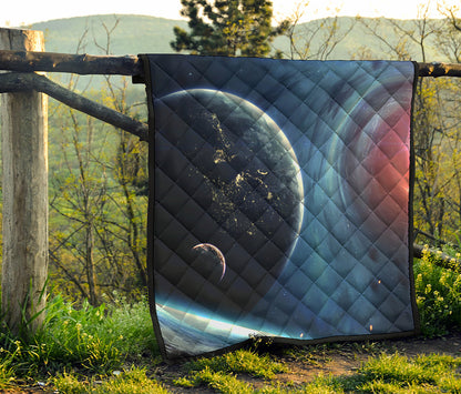 Endless Space Print Quilt