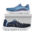 Endless Space Print White Running Shoes