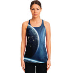 Endless Space Print Women's Racerback Tank Top