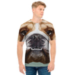 English Bulldog Portrait Print Men's T-Shirt