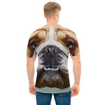 English Bulldog Portrait Print Men's T-Shirt