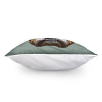 English Bulldog Portrait Print Pillow Cover