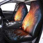 Erupting Volcano Print Universal Fit Car Seat Covers