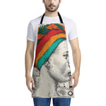 Ethnic African Girl Print Apron