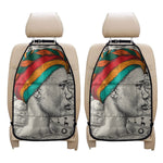 Ethnic African Girl Print Car Seat Organizers