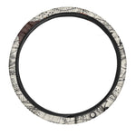 Ethnic African Girl Print Car Steering Wheel Cover