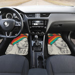 Ethnic African Girl Print Front Car Floor Mats