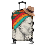 Ethnic African Girl Print Luggage Cover