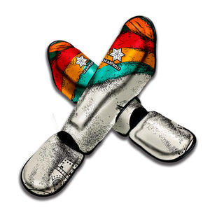 Ethnic African Girl Print Muay Thai Shin Guard