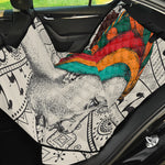 Ethnic African Girl Print Pet Car Back Seat Cover