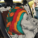 Ethnic African Girl Print Pet Car Back Seat Cover