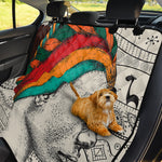 Ethnic African Girl Print Pet Car Back Seat Cover