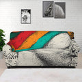 Ethnic African Girl Print Sofa Cover
