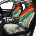 Ethnic African Girl Print Universal Fit Car Seat Covers