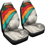 Ethnic African Girl Print Universal Fit Car Seat Covers