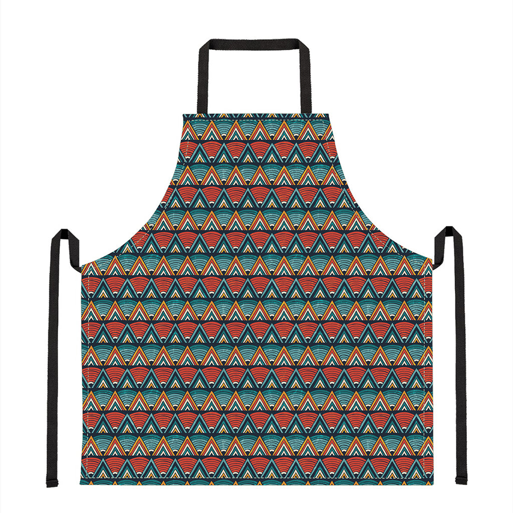 Ethnic African Inspired Pattern Print Apron