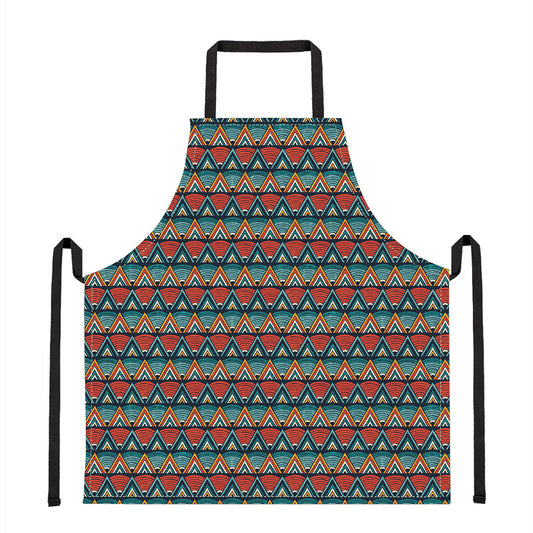 Ethnic African Inspired Pattern Print Apron