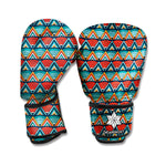 Ethnic African Inspired Pattern Print Boxing Gloves