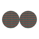 Ethnic African Inspired Pattern Print Car Coasters