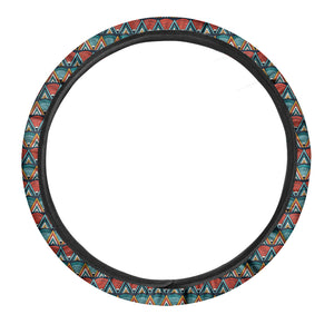 Ethnic African Inspired Pattern Print Car Steering Wheel Cover