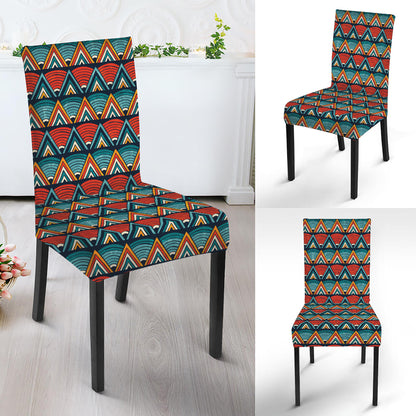 Ethnic African Inspired Pattern Print Dining Chair Slipcover