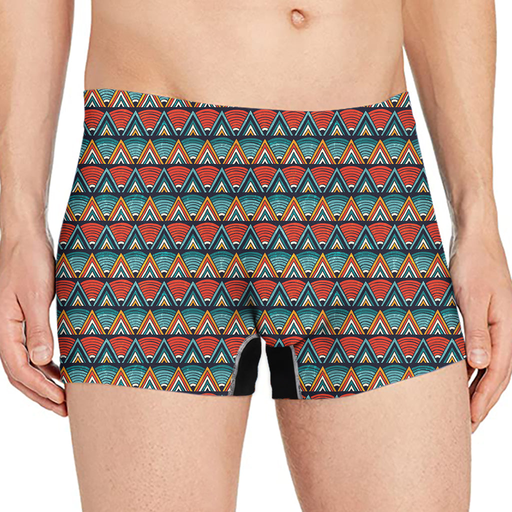 Ethnic African Inspired Pattern Print Men's Boxer Briefs