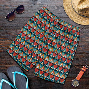 Ethnic African Inspired Pattern Print Men's Shorts