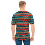 Ethnic African Inspired Pattern Print Men's T-Shirt