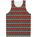 Ethnic African Inspired Pattern Print Men's Tank Top