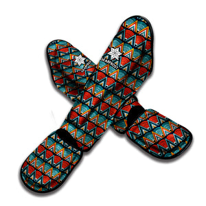 Ethnic African Inspired Pattern Print Muay Thai Shin Guard