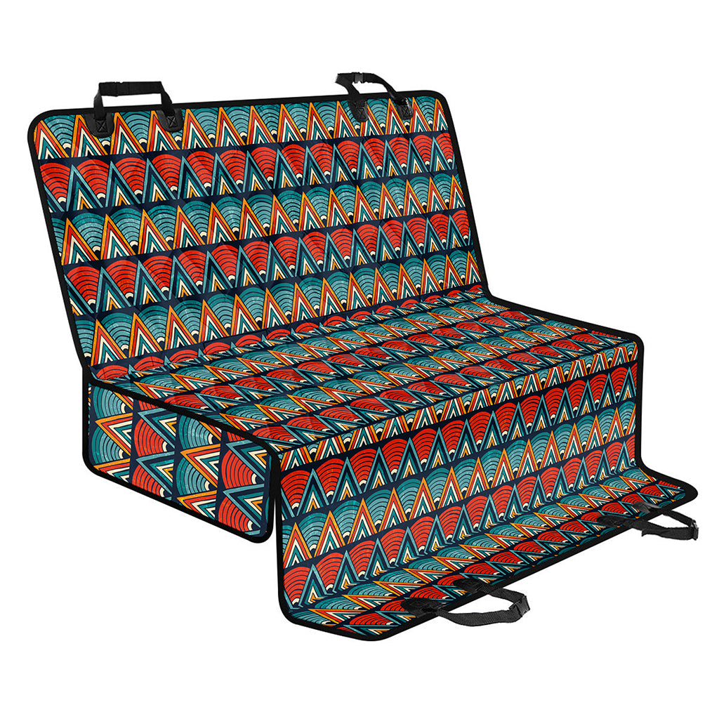 Ethnic African Inspired Pattern Print Pet Car Back Seat Cover