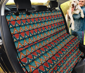 Ethnic African Inspired Pattern Print Pet Car Back Seat Cover