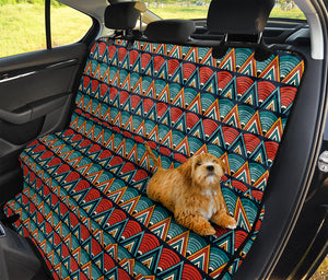 Ethnic African Inspired Pattern Print Pet Car Back Seat Cover