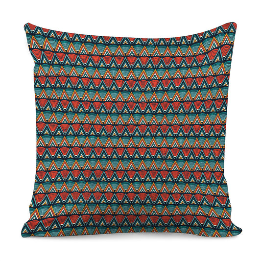 Ethnic African Inspired Pattern Print Pillow Cover