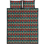 Ethnic African Inspired Pattern Print Quilt Bed Set