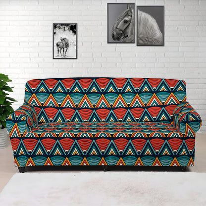 Ethnic African Inspired Pattern Print Sofa Cover