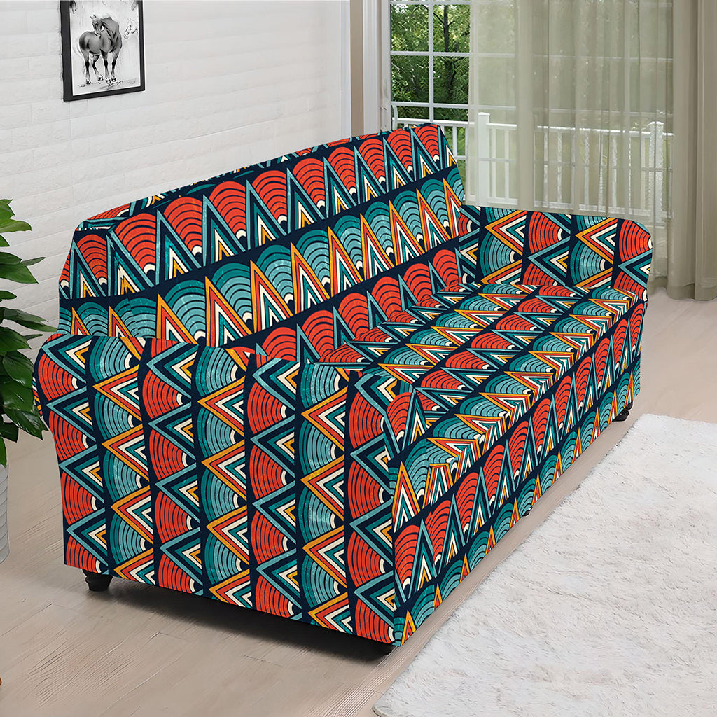 Ethnic African Inspired Pattern Print Sofa Cover