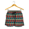 Ethnic African Inspired Pattern Print Women's Shorts