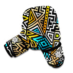 Ethnic Aztec Geometric Pattern Print Boxing Gloves