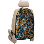 Ethnic Aztec Geometric Pattern Print Car Seat Organizers