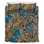 Ethnic Aztec Geometric Pattern Print Duvet Cover Bedding Set