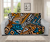 Ethnic Aztec Geometric Pattern Print Futon Protector