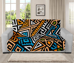 Ethnic Aztec Geometric Pattern Print Futon Protector