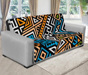 Ethnic Aztec Geometric Pattern Print Futon Protector