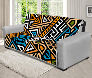 Ethnic Aztec Geometric Pattern Print Futon Protector