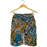 Ethnic Aztec Geometric Pattern Print Men's Shorts