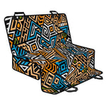 Ethnic Aztec Geometric Pattern Print Pet Car Back Seat Cover