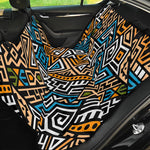 Ethnic Aztec Geometric Pattern Print Pet Car Back Seat Cover